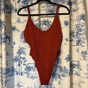 aerie one-piece suit, medium